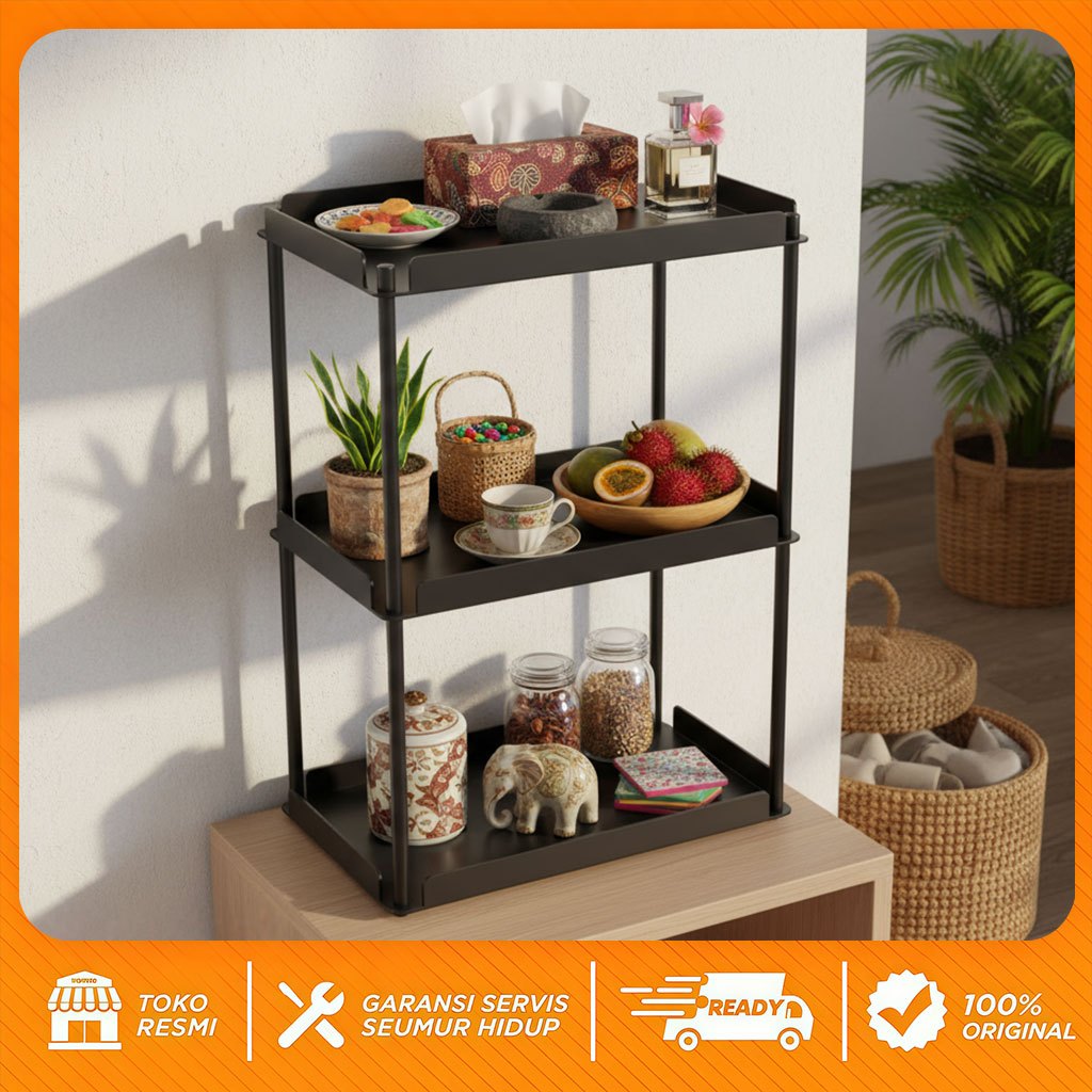 Rak Kolong Dapur Rak Panci Rak Panci Bawah Wastafel Rak Bawah Wastafel rak bawah dapur kolong Rak Da