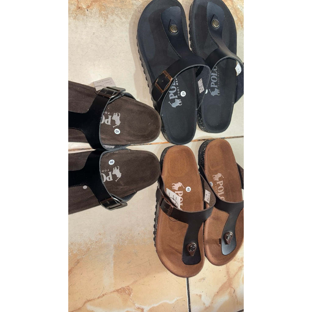 sandal pria polo