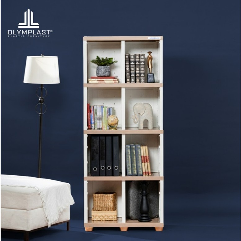 MORE Olymplast BCO 4R / Lemari Serbaguna Plastik / Lemari Pakaian / Lemari Hias / Lemari Rak