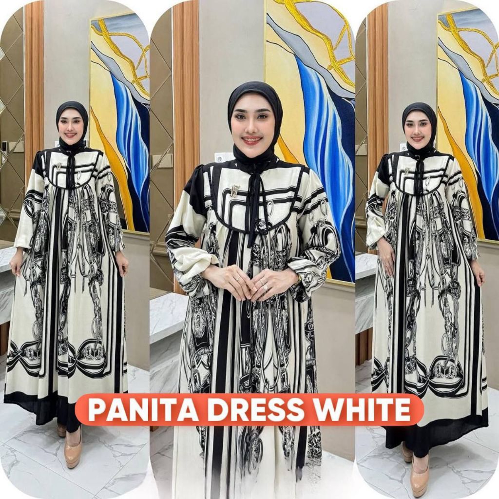 gamis rayon kekinian // panita dress // rukaya dress // arafah dress