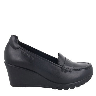 Bocorocco D.Bologna 25 Nero Size 38  - Sepatu Formal Wanita Wedges
