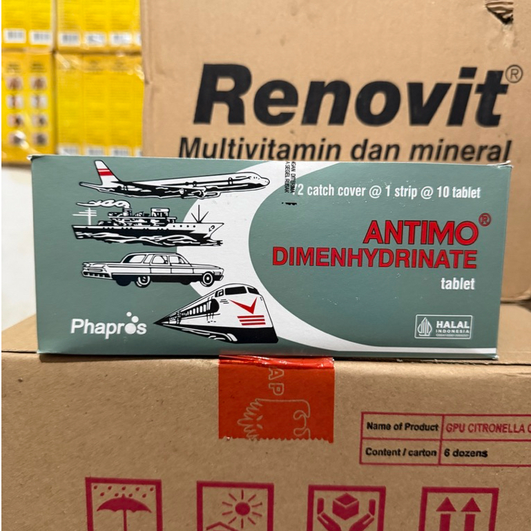 Antimo Tablet 1 BOX isi 72 Lembar