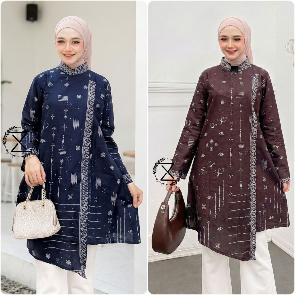 Tunik batik couple modern | Batik tunik wanita | Tunik batik wanita premium | Tunik batik wanita mod
