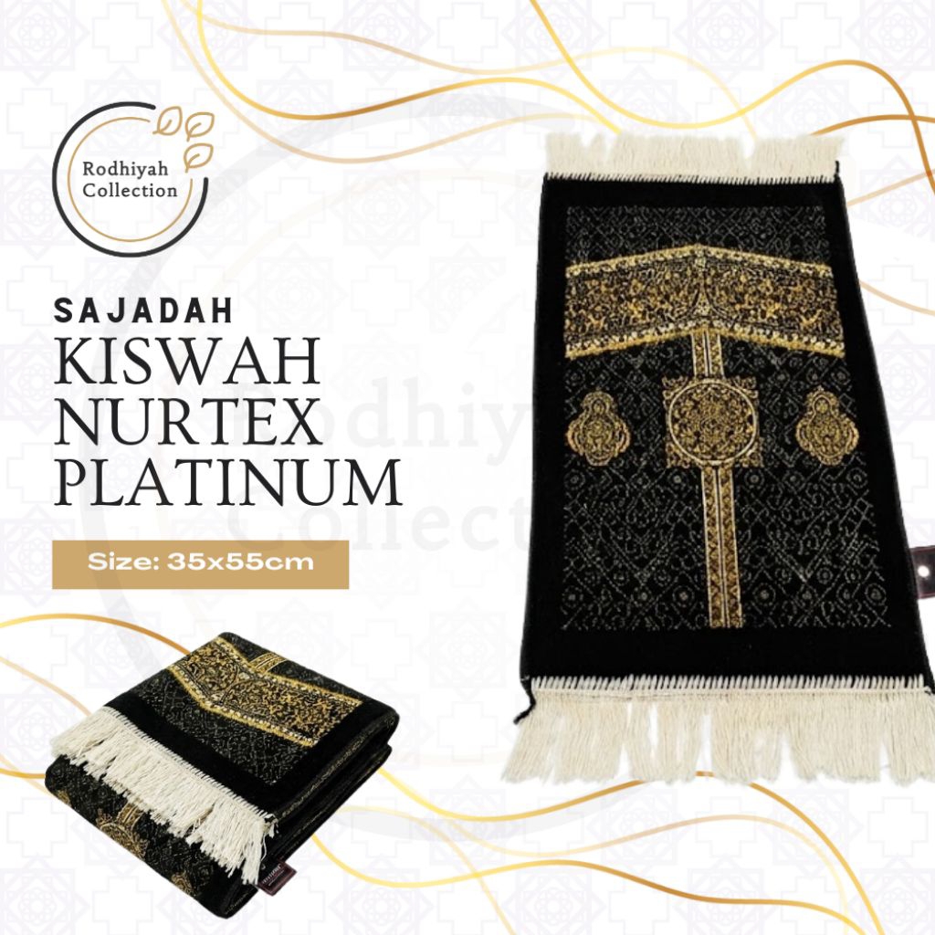 Sajadah Kiswah Kecil NURTEX Platinum sajadah muka sajadah anak sajadah sujud