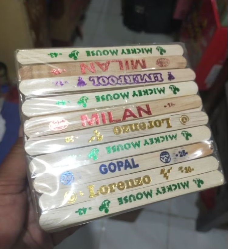 500 Pcs Stik Import Stik Sablon Stik Mainan Anak