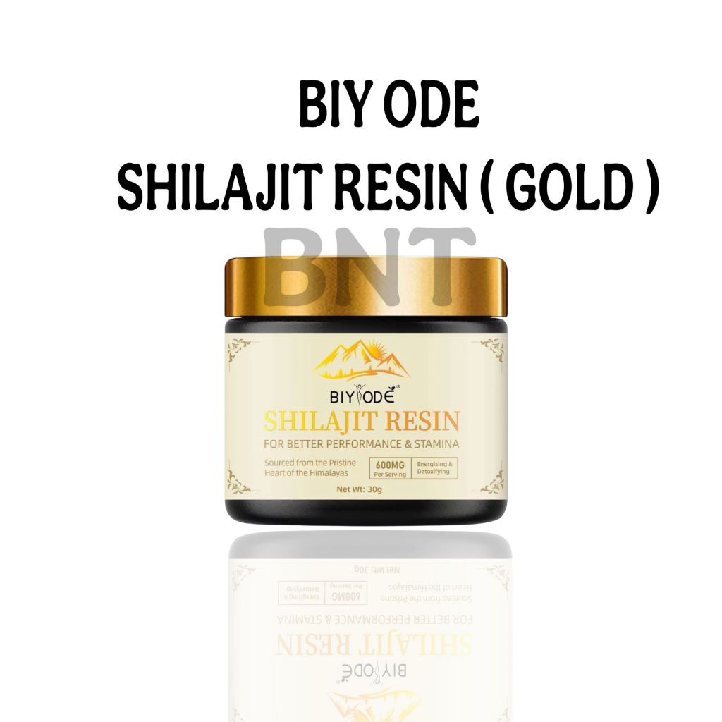BIYODE Shilajit Resin GOLD Original Himalayan / Shilajit Original Himalaya Pasta ( Gold )