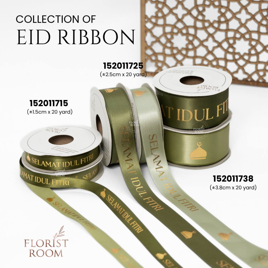 Pita 152011715 152011725  152011738  - Pita Lebaran - Eid Mubarak Ribbon