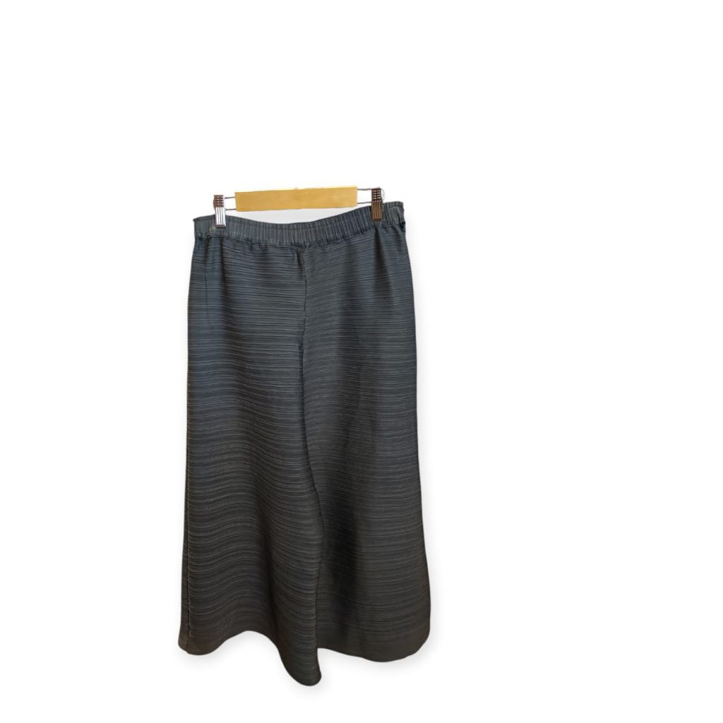 Pleats Margaux Dark Grey Kulot Pants
