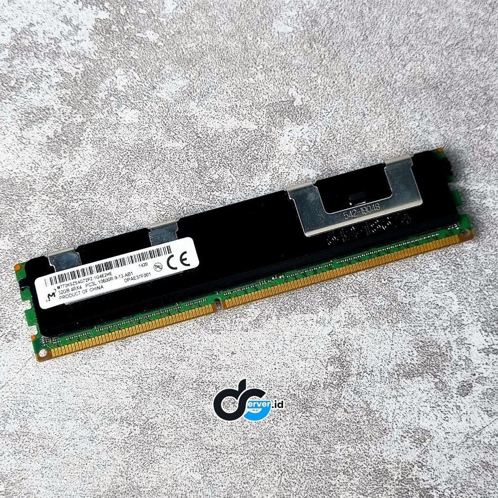 Memory Server 32GB DDR3 10600R 4Rx4 PC3L-10600R Micron