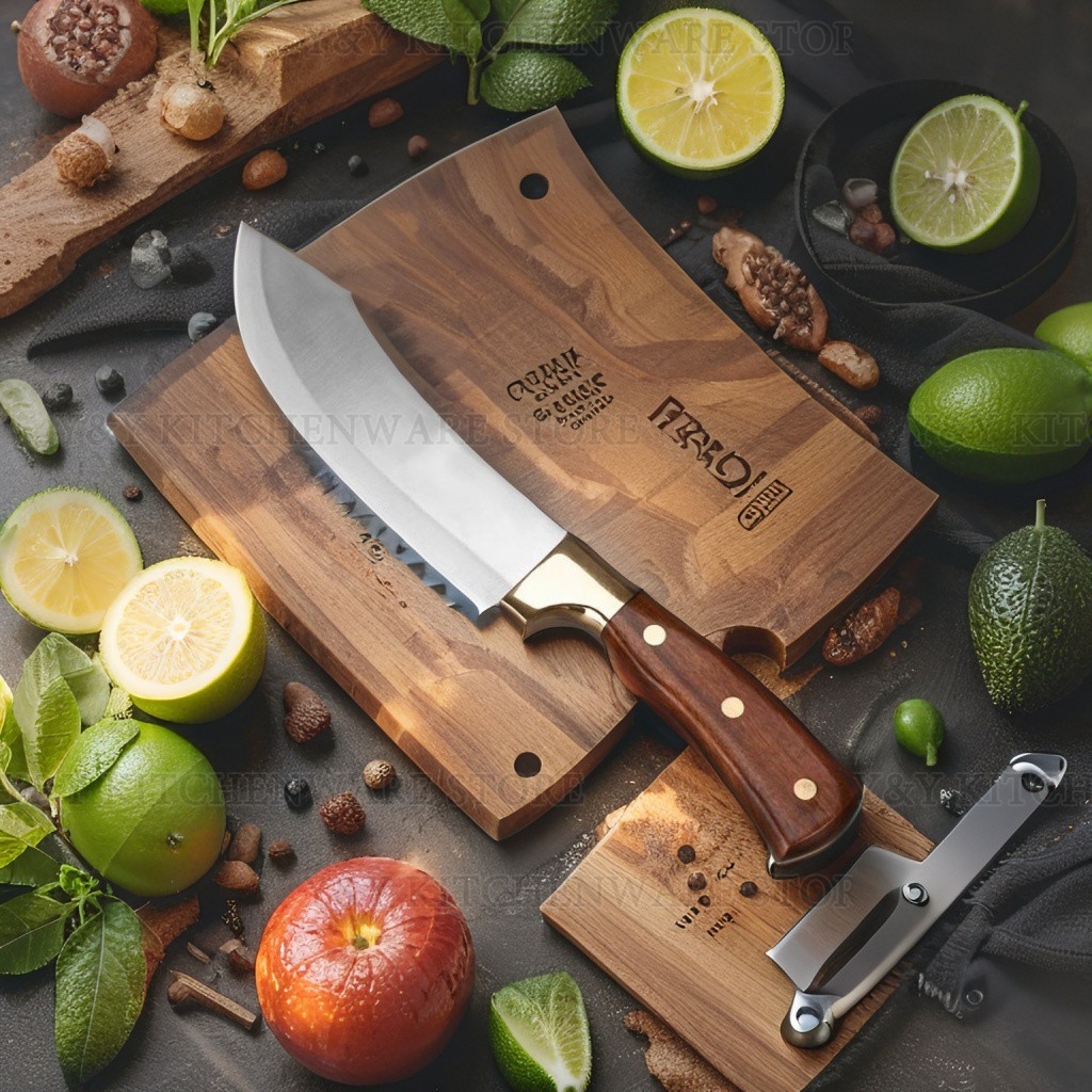 oita Pisau dapur stainless steel, pisau daging, pisau kue, tujuh gaya