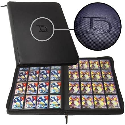 TopDeck 1000 Card Binder - TCG Portfolio - 16 Pocket Card Binder - Ringless Binder Compatible