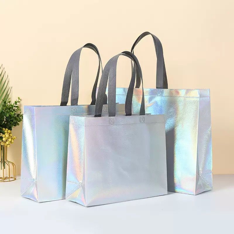 Bagus Bag Jakarta - Spunbond Hologram - Spunbond Ukuran Besar - Tas Souvenir - Tas Bingkisan