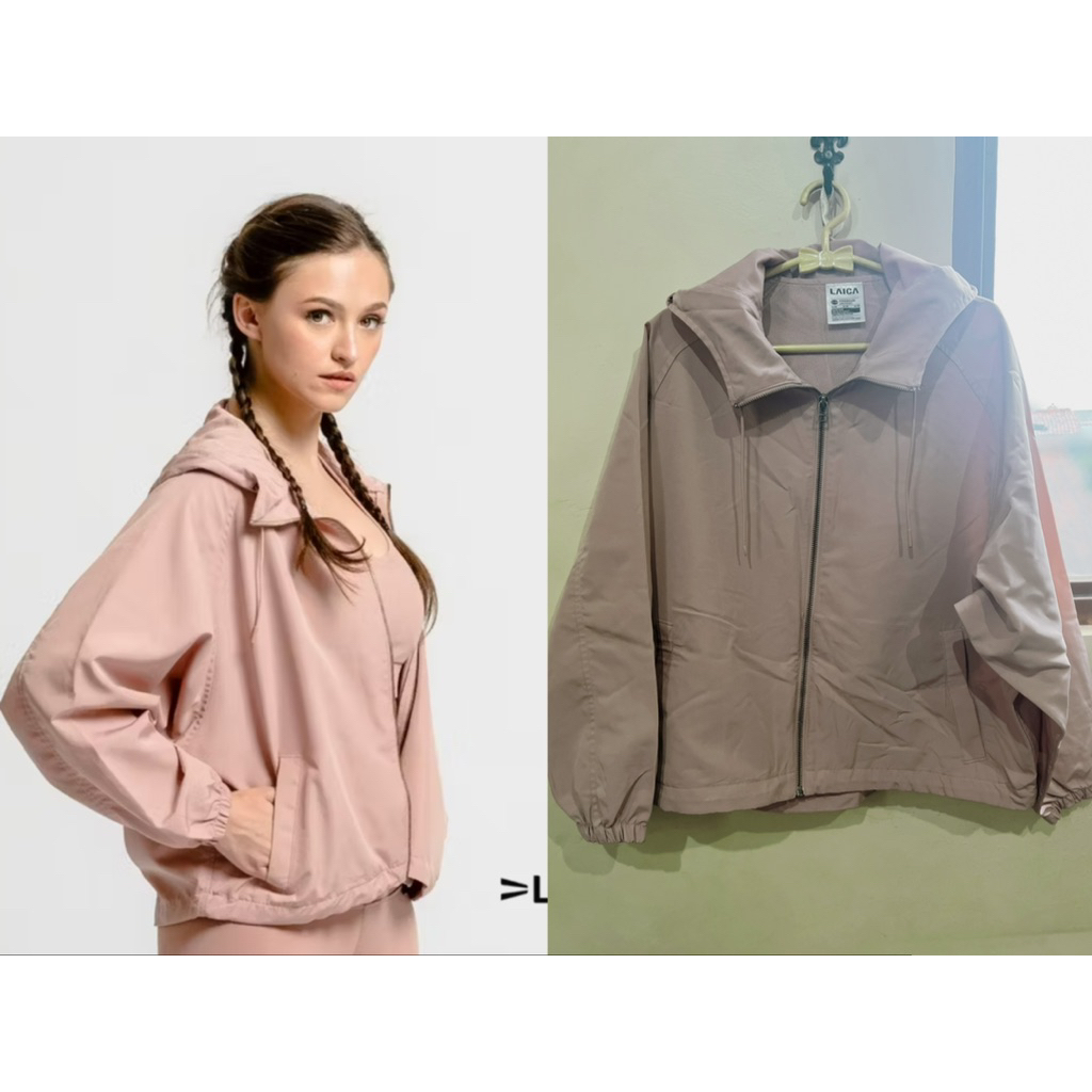 preloved jaket olahraga laica