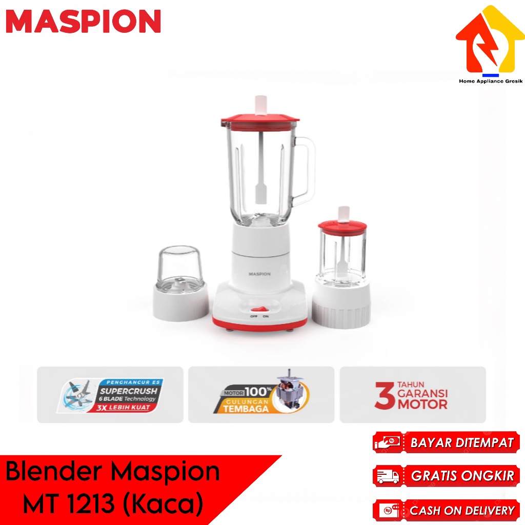 Blender Maspion MT 1213 3 in 1 / Maspion Blender MT1213