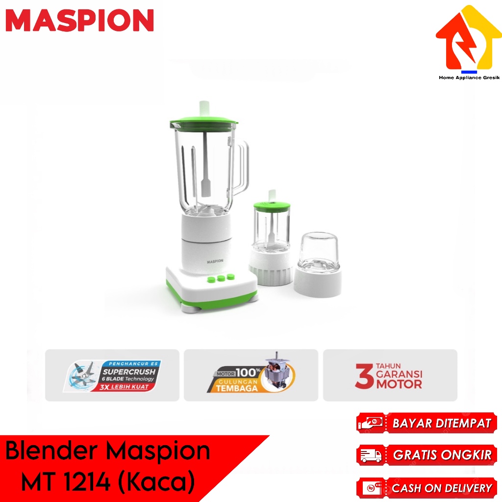 Blender Maspion MT 1214 / Maspion Blender MT1214 3 in 1