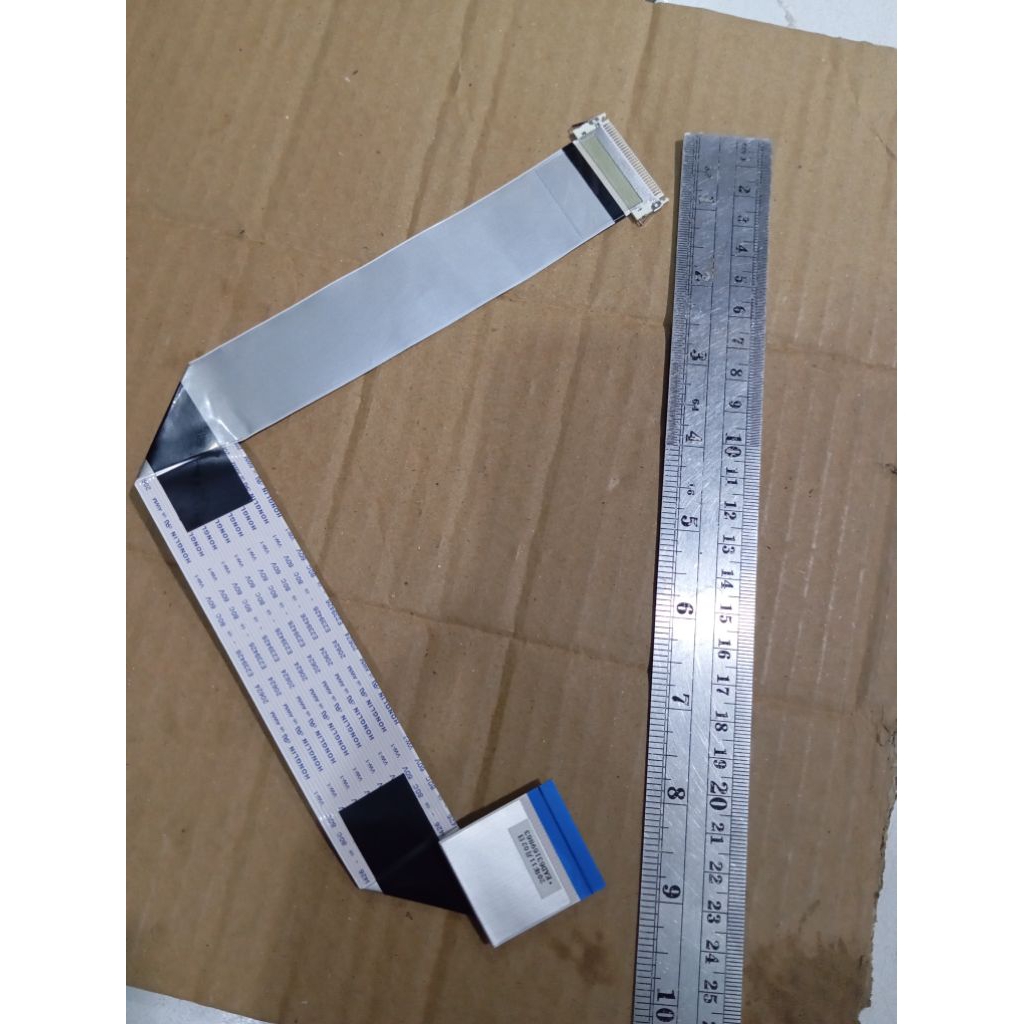 Kabel Fleksibel TV LG LCD TV LED LVDS 30pin Jalur Bolak Balik