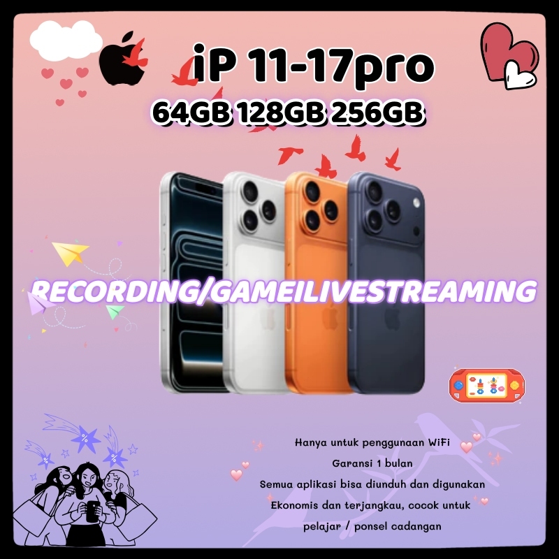 iPhone 17 Pro 64GB/128GB/256GB, 11 ganti housing, second