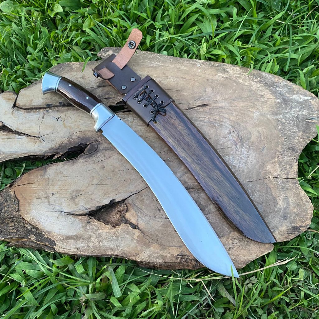 Golteb model kukri serbaguna panjang bilah 30Cm terlaris