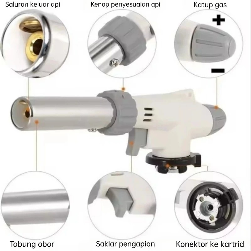 Portable Gas / Pemantik Gas / Flame Gun / Portable Gas Torch