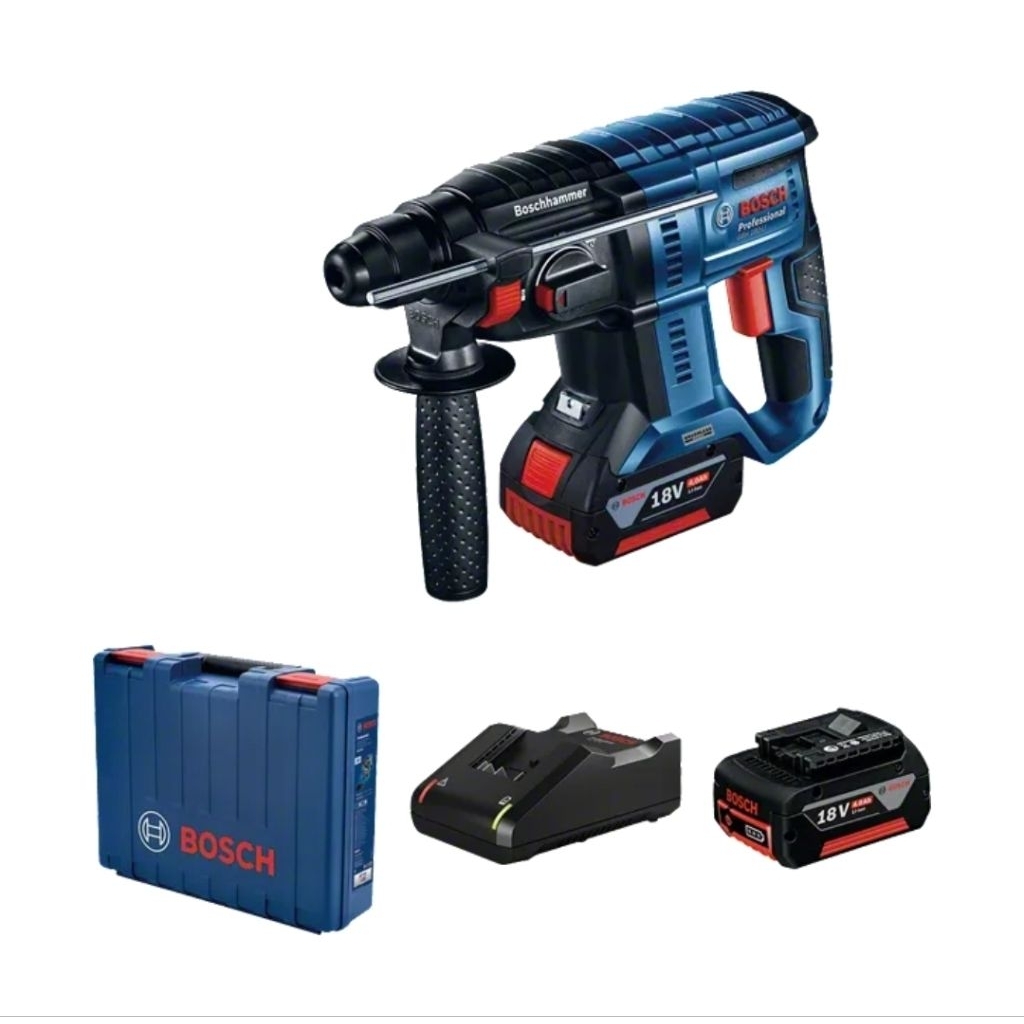 Cordless Rotary Hammer Bosch GBH 180 Li Brushless Set