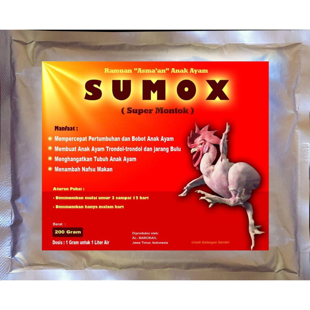 Sumox#penghangat tubuh ayam usia 3 sampai 14 hari