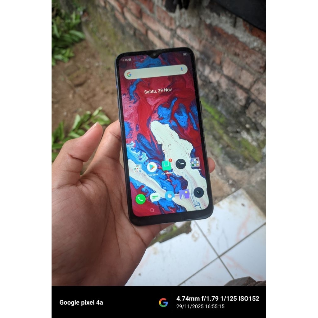Hp layar pony 340 ribuan ram 232(Realme c2)