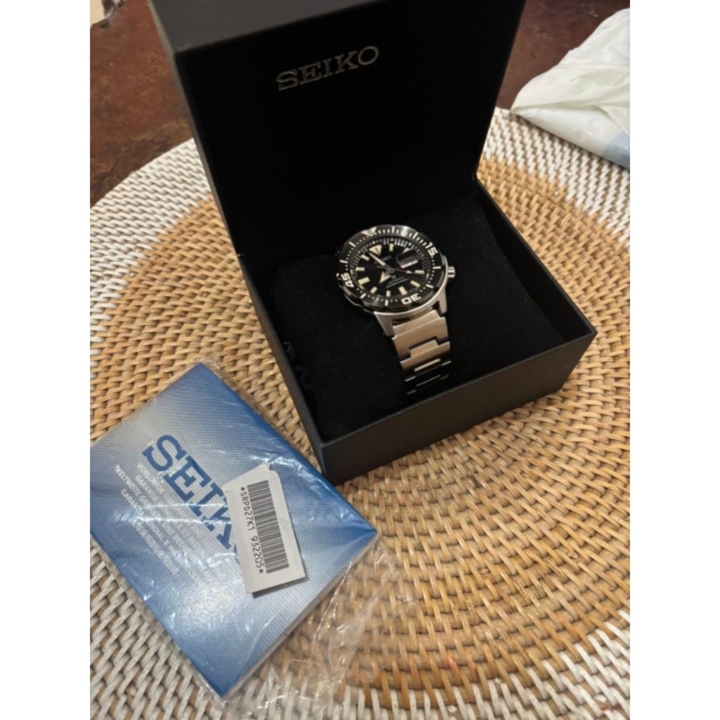 seiko prospex srpdk27k1 automatic diver 200M original