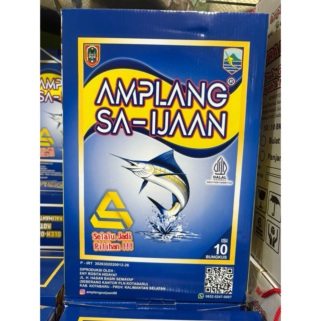 Amplang Dus Isi 10 | Saijaan | Meilie