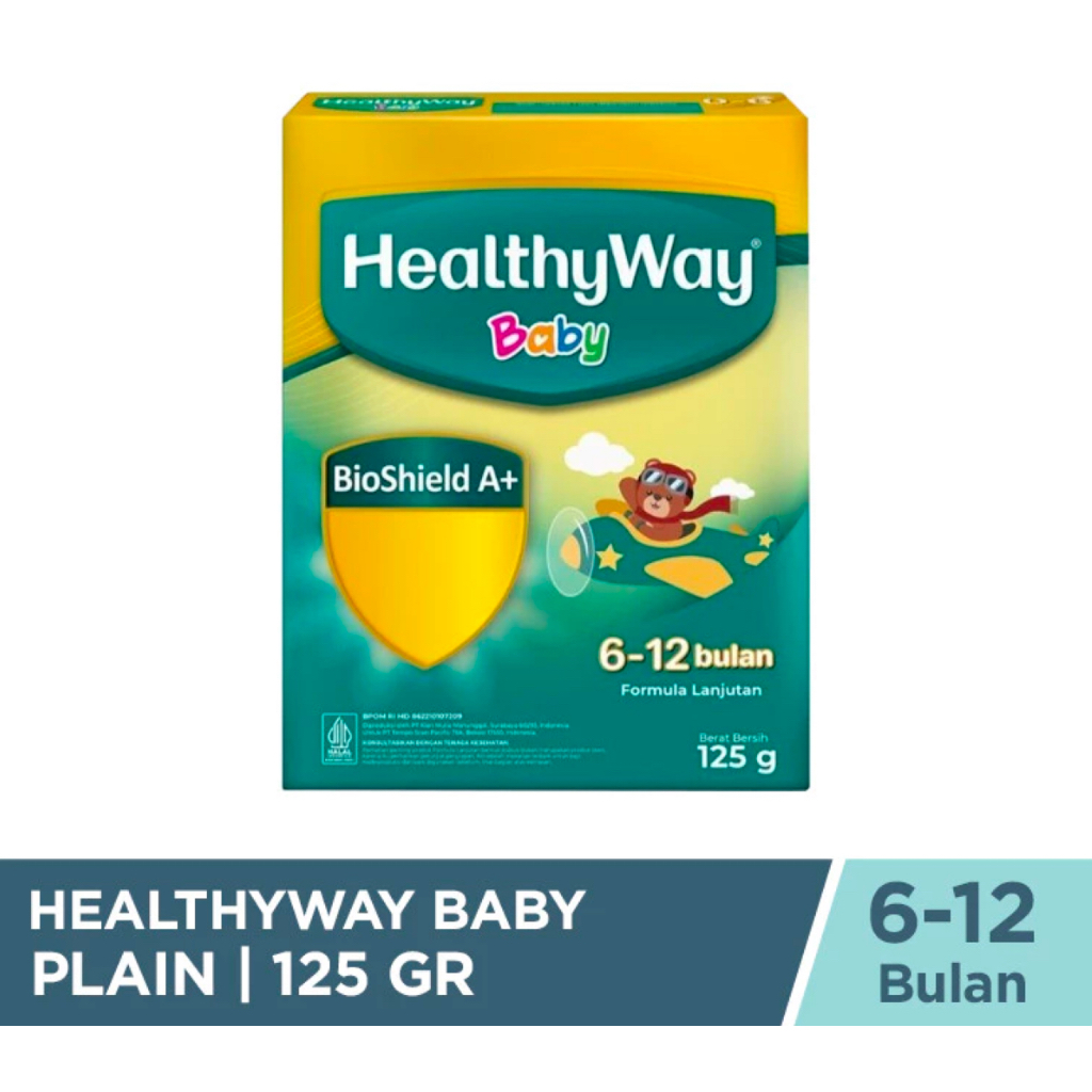 Susu Healthyway (biostime) baby 6-12 bulan 125g