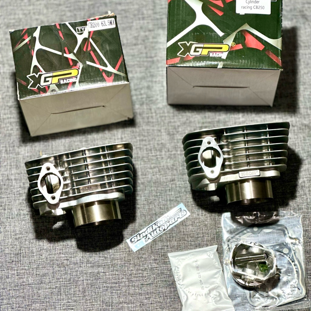 Blok Tiger Set Cylinder Blok Mesin Tiger XGP Blok Tiger XGP RACING Blok Set Piston 65,5 Blok Tiger X