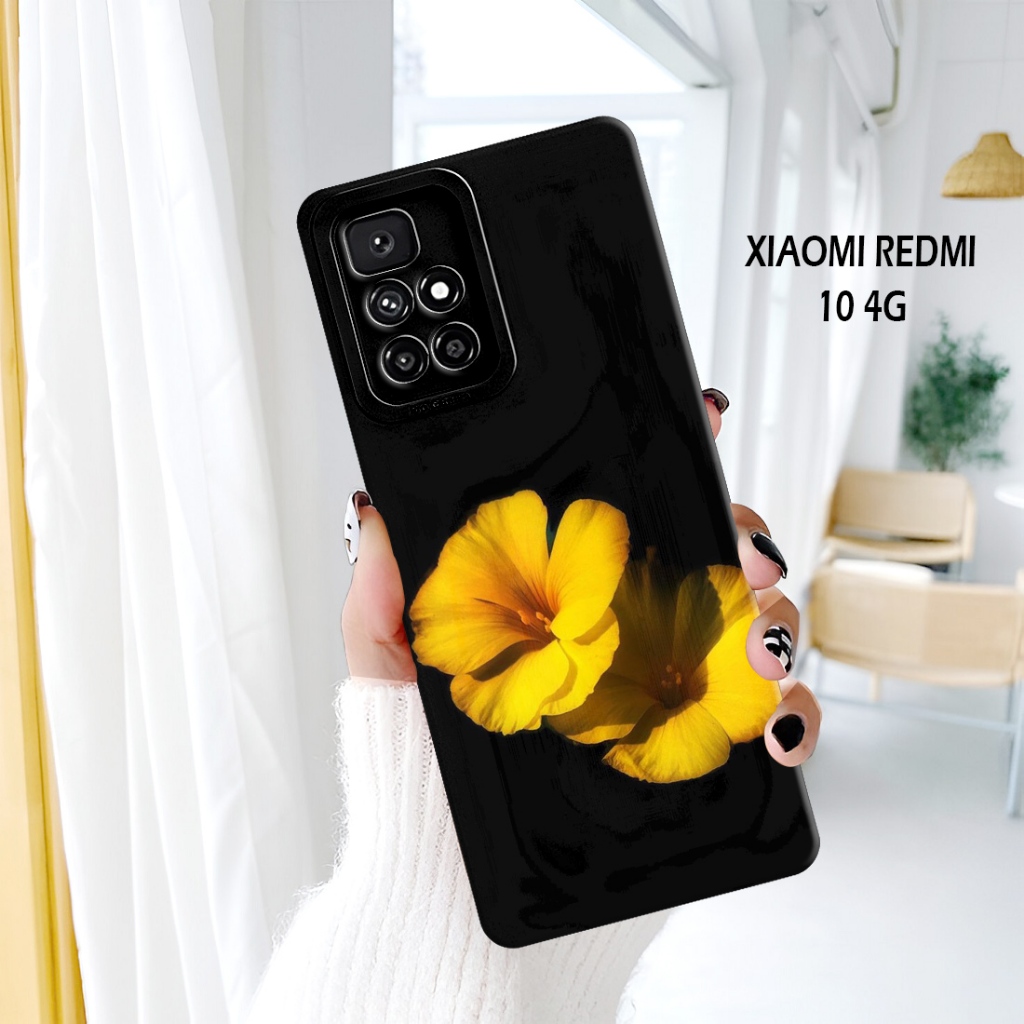 Case Hp Redmi 10 4G Redmi 10 2022 Terbaru -  Cassing Pro Camera Lentur Fashion Case Tpu Silikon Moti