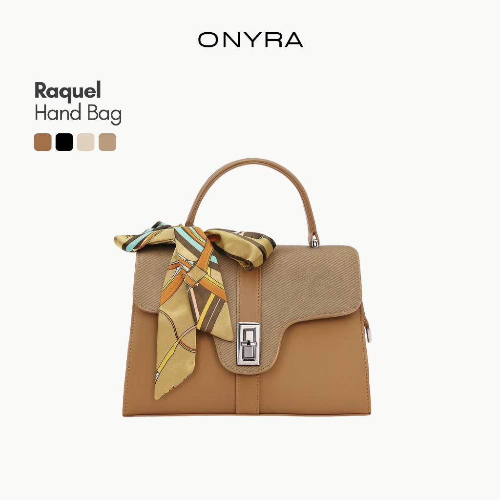 ONYRA Raquel Bag Tas Selempang Wanita Woman Sling Bag Fashion Hand Bag Bahan Kulit Sintetis Dengan S