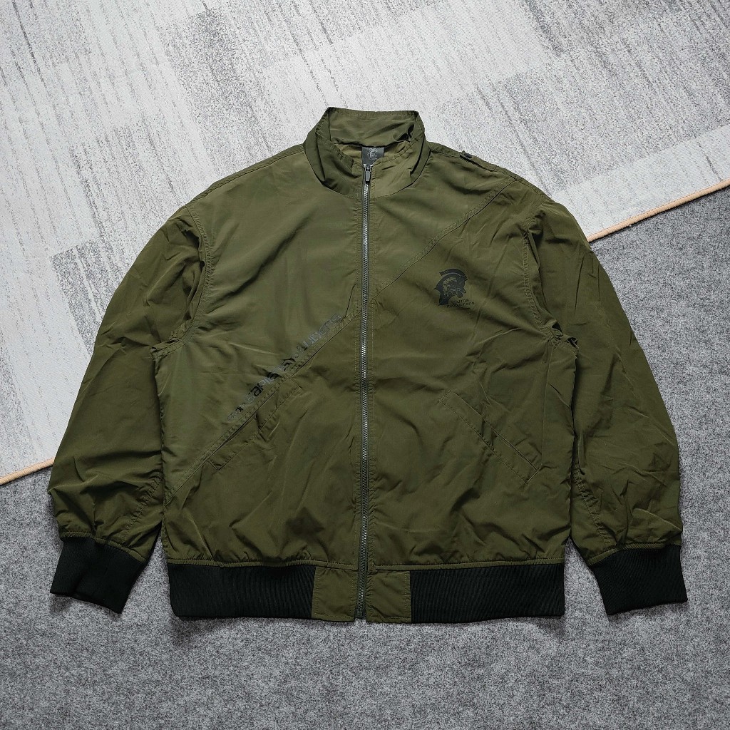 GU Uniqlo x Kojima Military Jacket Jaket Bomber Outer Luaran Game