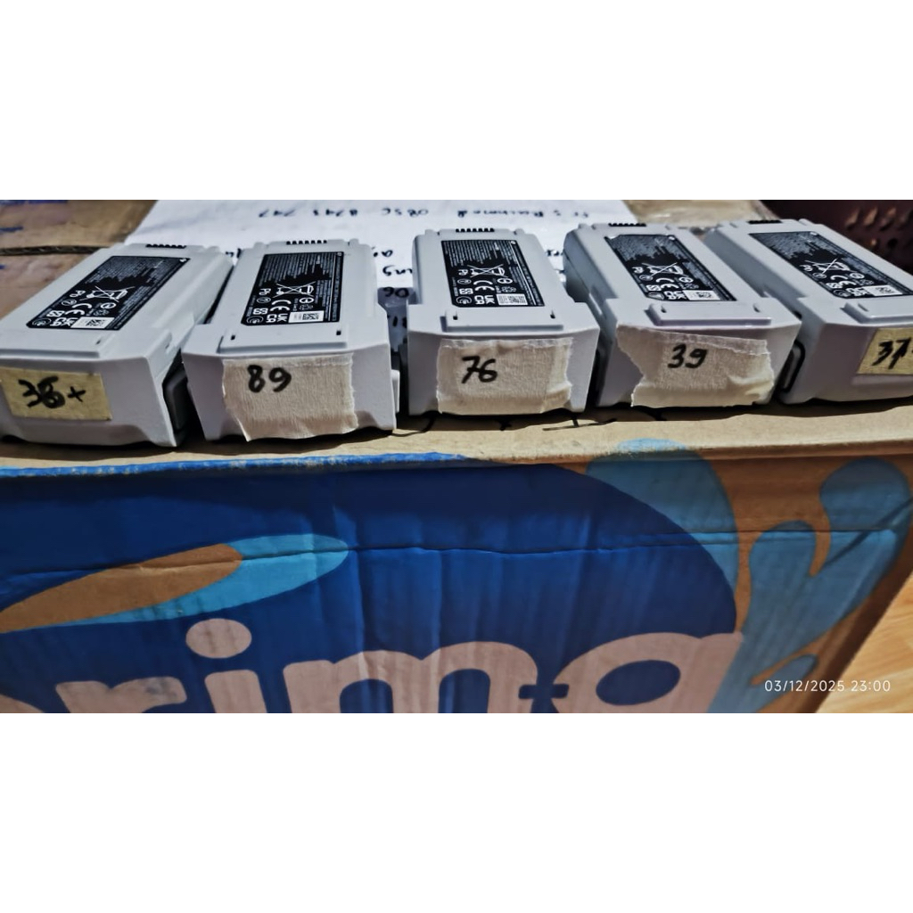 Batre plus dji mini 3 seken bekas cc besar