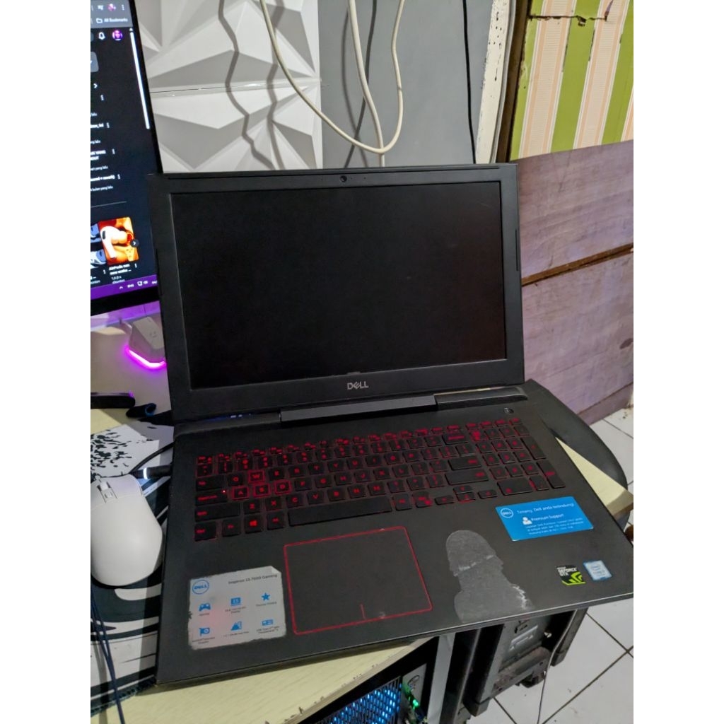 Laptop Gaming Dell Inspiron 15 7577 7000 Gaming series BACA DESKRIPSI