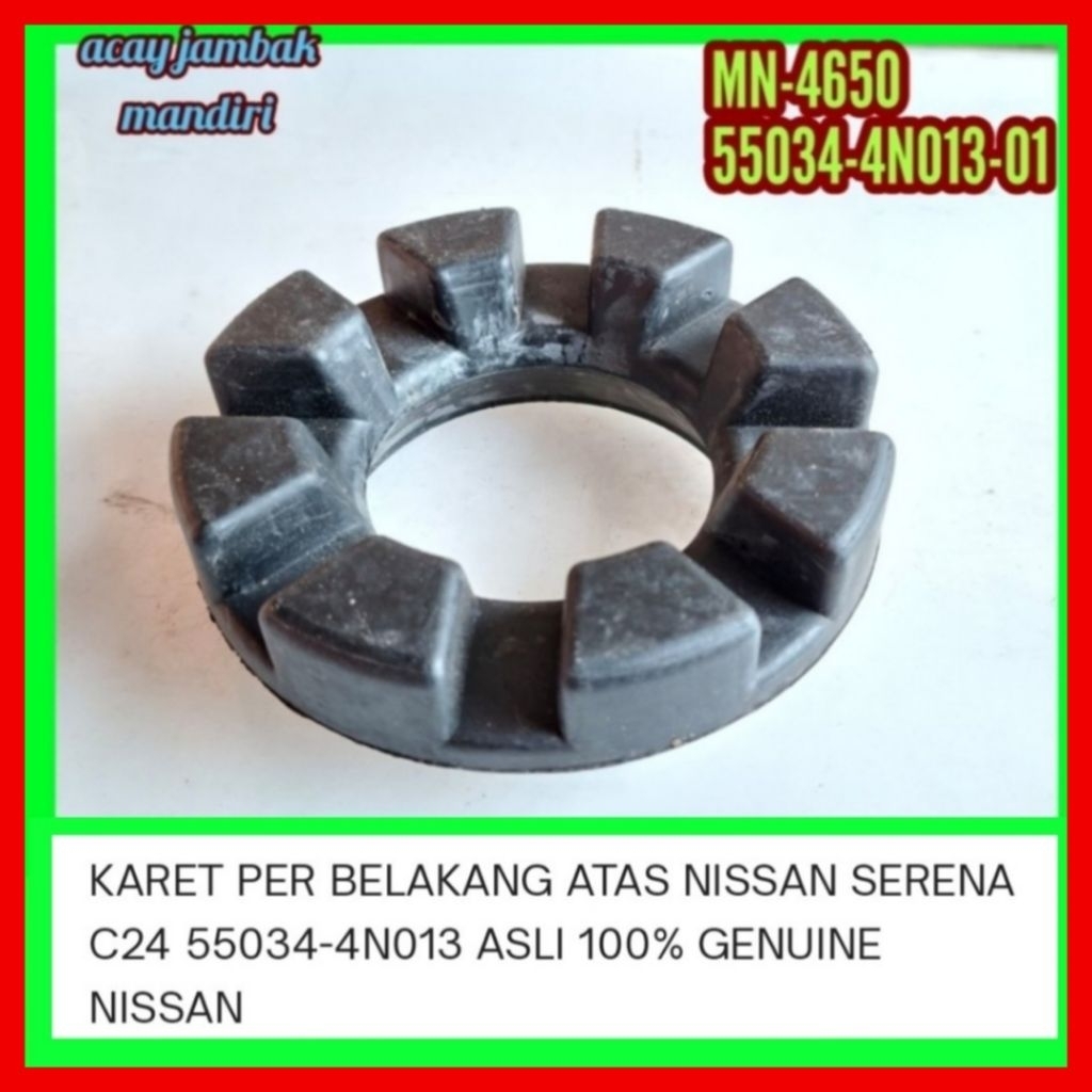 karet tahanan bantalan per keong belakang atas nissan serena n24 original