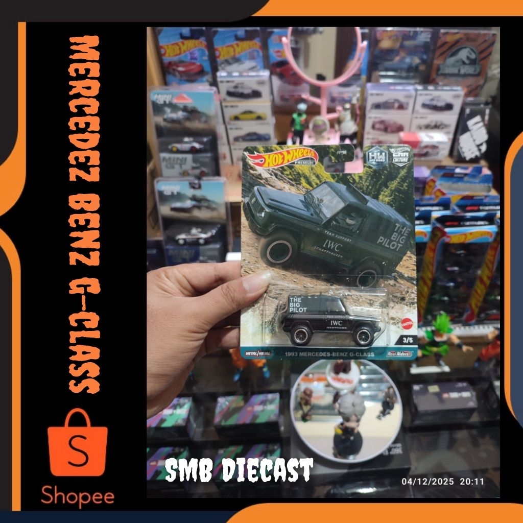 HOT WHEELS 1993 MERCEDES BENZ G CLASS SERI OFF ROAD (PREMIUM)