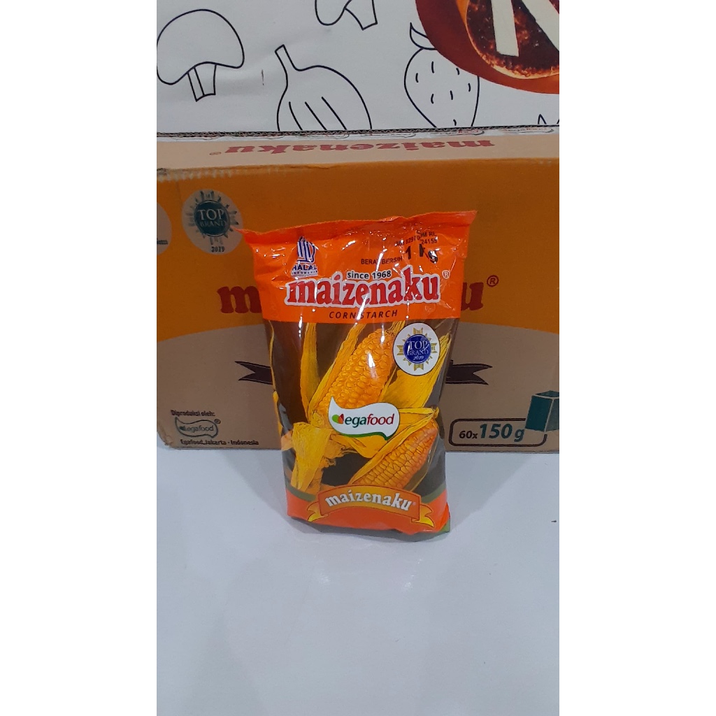 Tepung Maizena 1kg  per Dus / Maizenaku 1kg per pack/ Cartoon