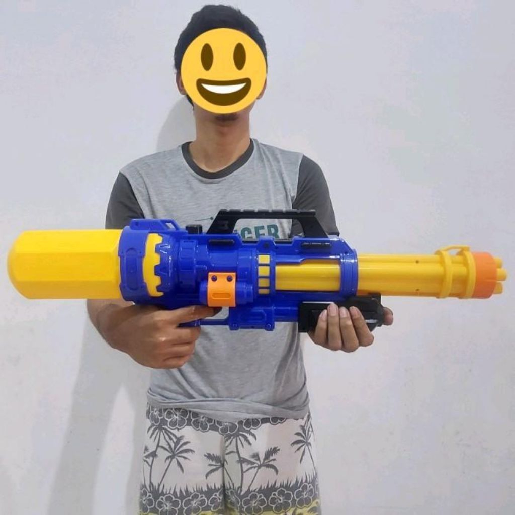 Mainan Tembak Tembakn Air Uk Jumbo - Water Blaster Gun Besar Anak Laki Cewek