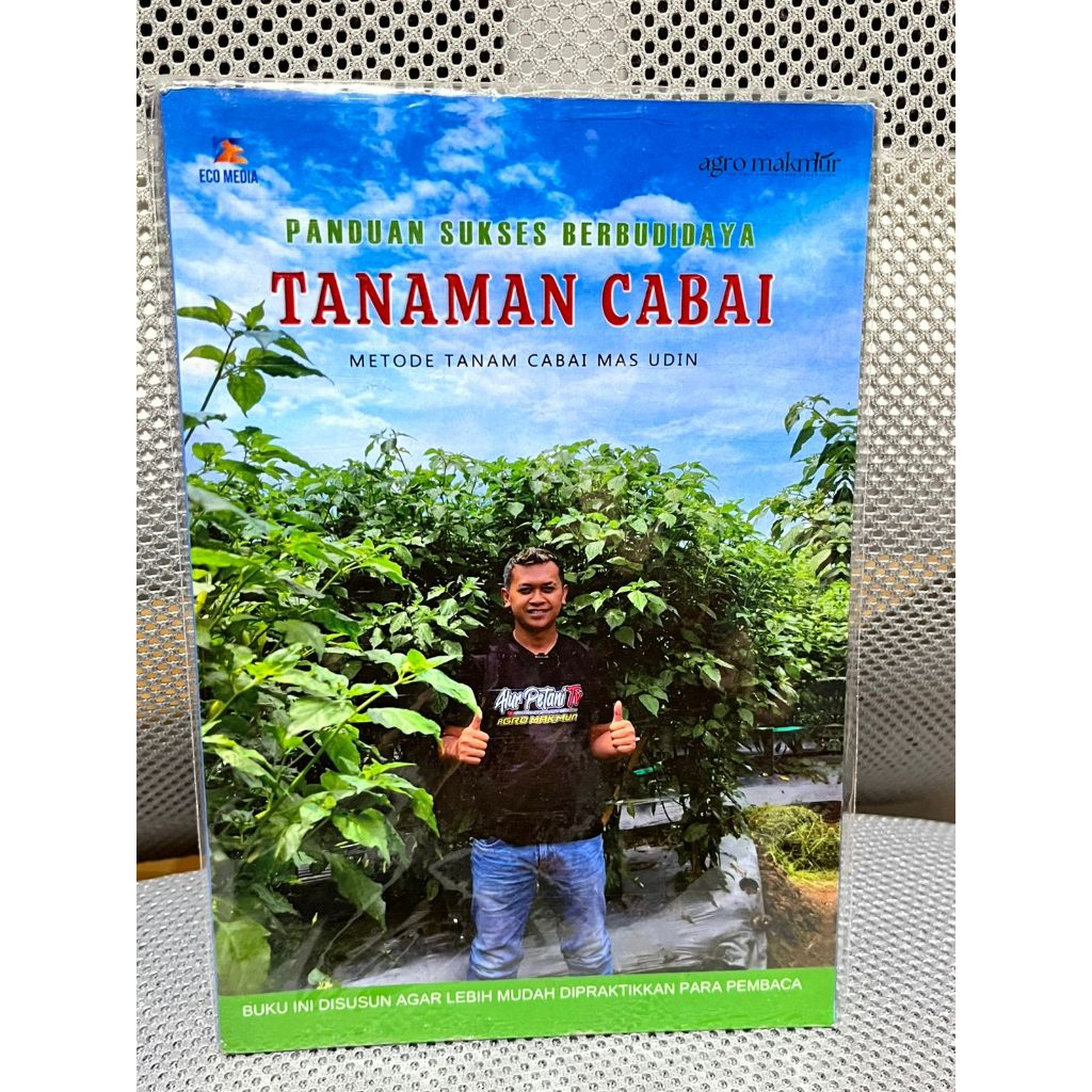 Buku Panduan Menanam Cabai / Panduan Sukses Berbudidaya Cabai Mas Udin Original
