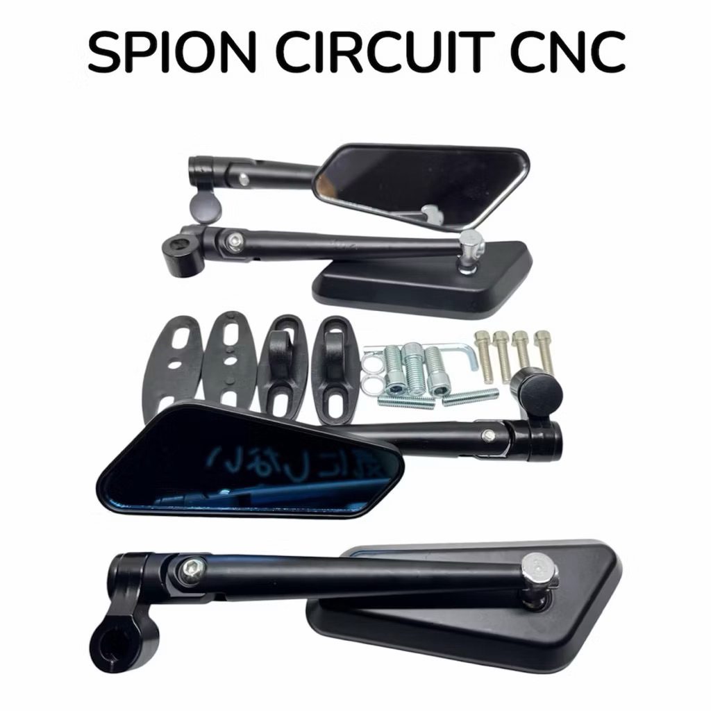 SPION MOTOR SPION CIRCUIT FULL CNC KACA BIRU UNIVERSAL VARIO NMAX R15 NINJA CBR