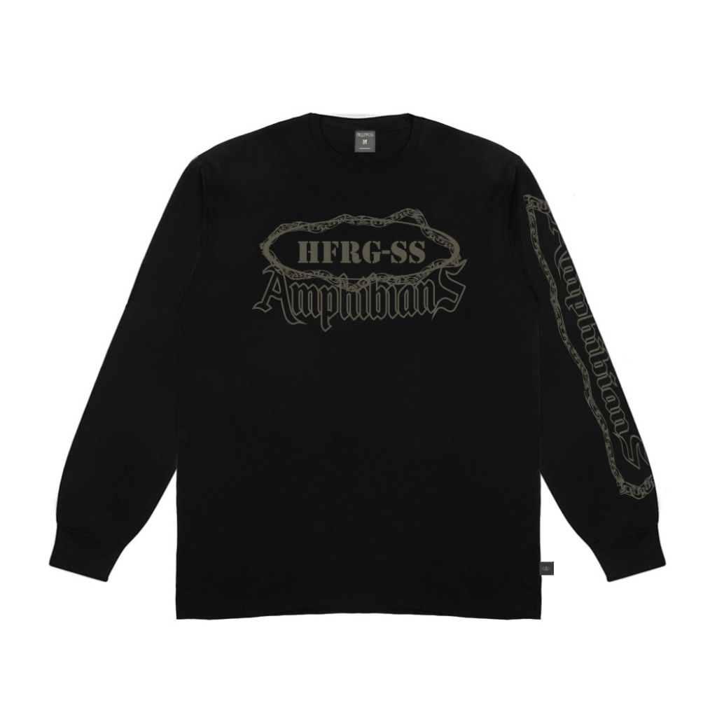 Hellfrog Tshirt Longsleeve Korun Black Tees
