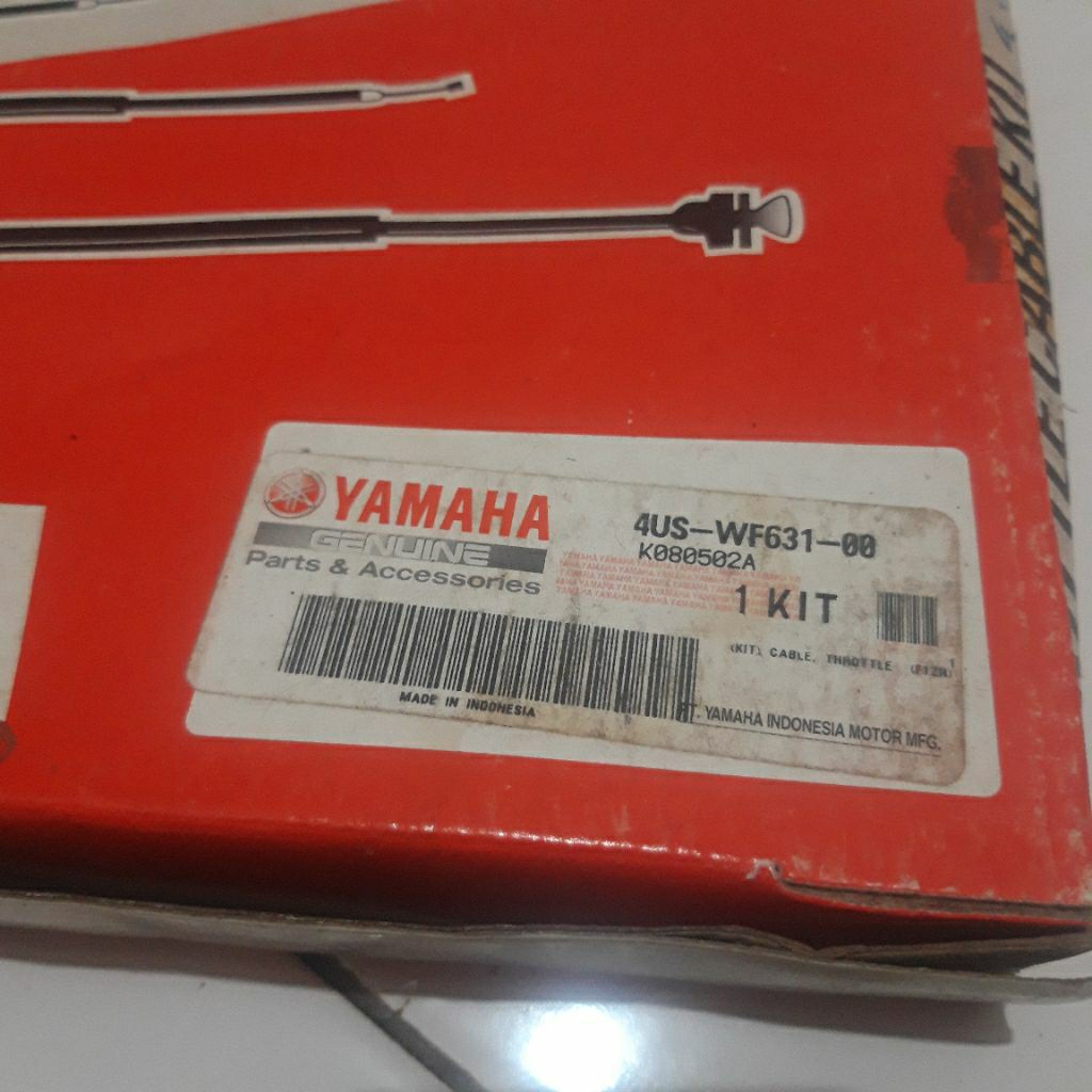 kabel gas Yamaha  f1zr original