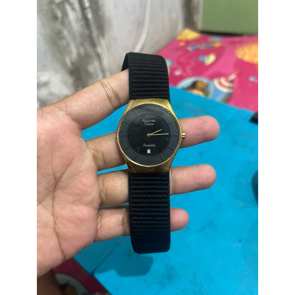 jam tangan Alexandre Christie second ori