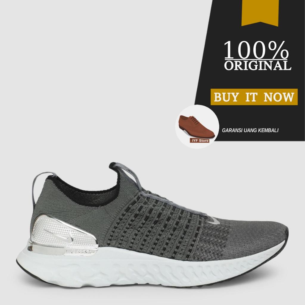 Nike React Phantom Run Flyknit 2 - Iron Grey