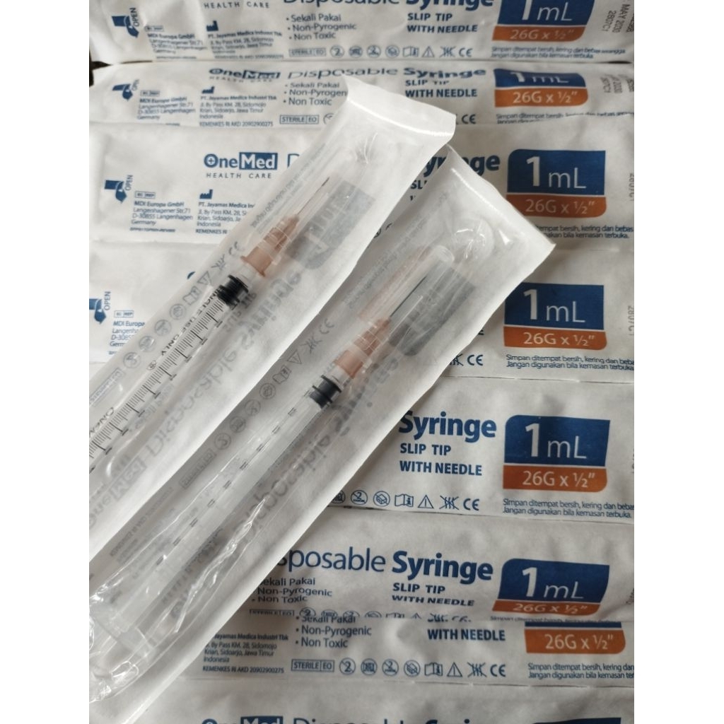 spuit 1cc/1ml