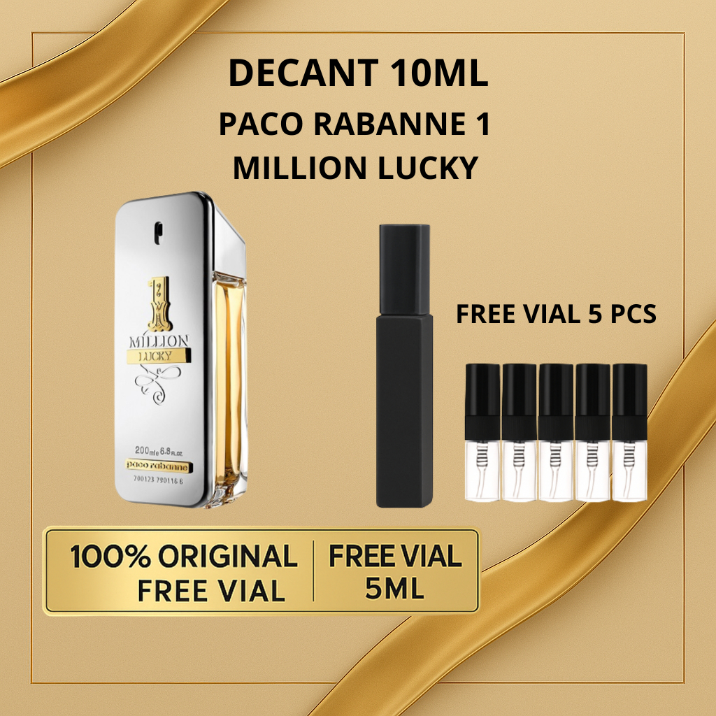 Decant paco rabanne 1 million lucky 10ml