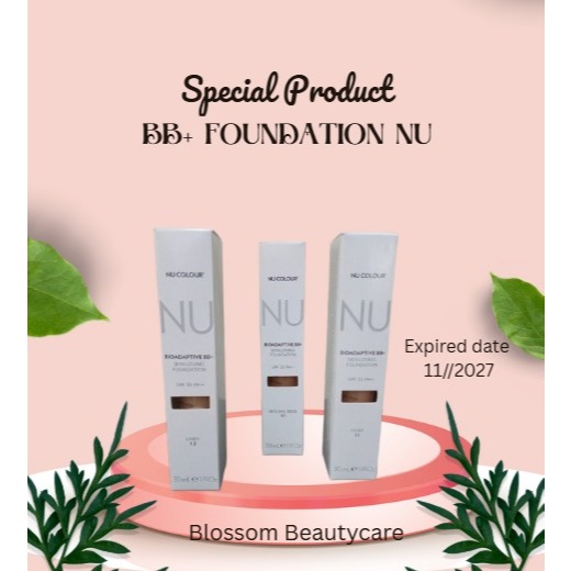 BB FOUNDATION EXP  11/2027 NU COLOUR LINEN NATURAL BEIGE IVORY BB CREAM