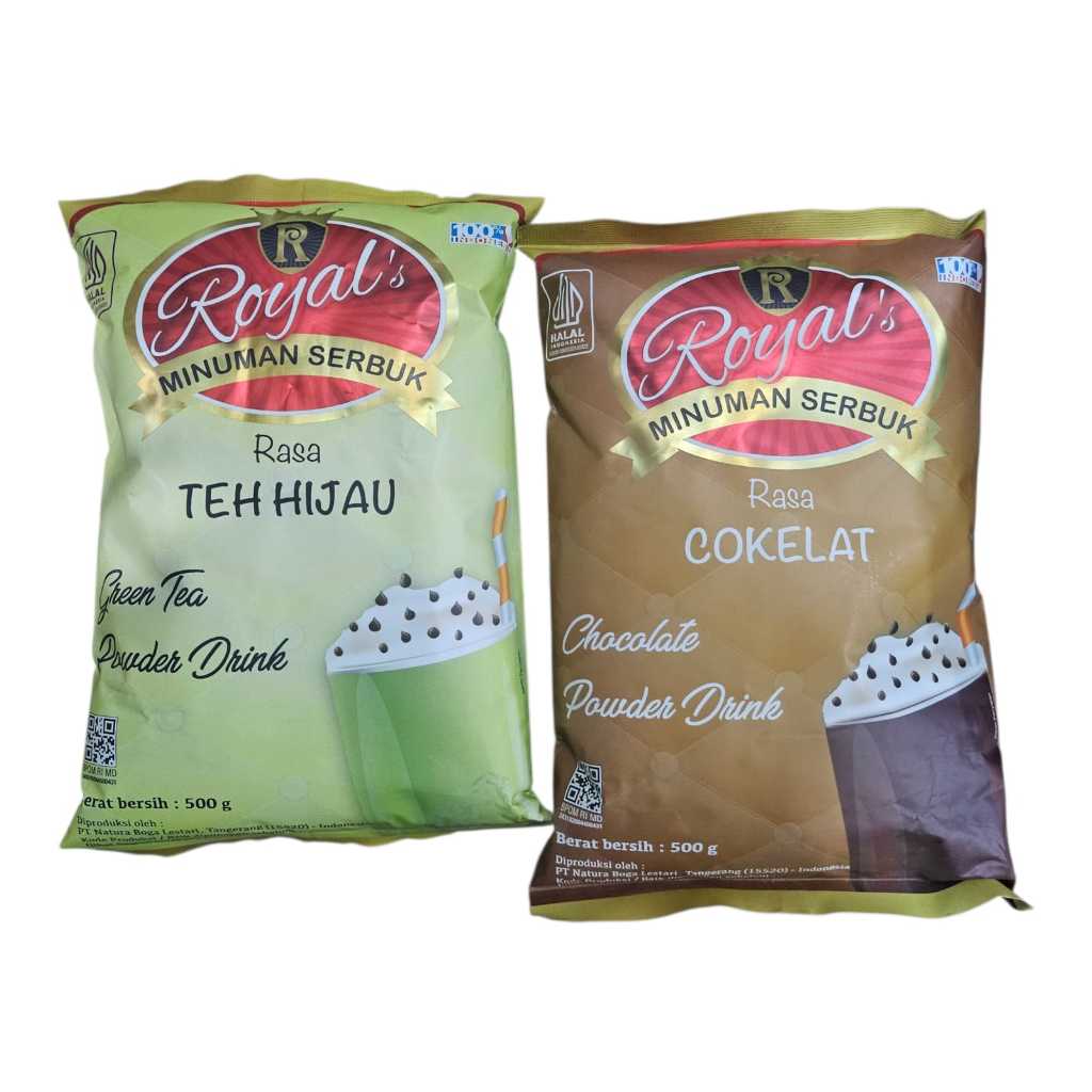 Bubuk Minuman Boba serbuk boba 500 gram Royal