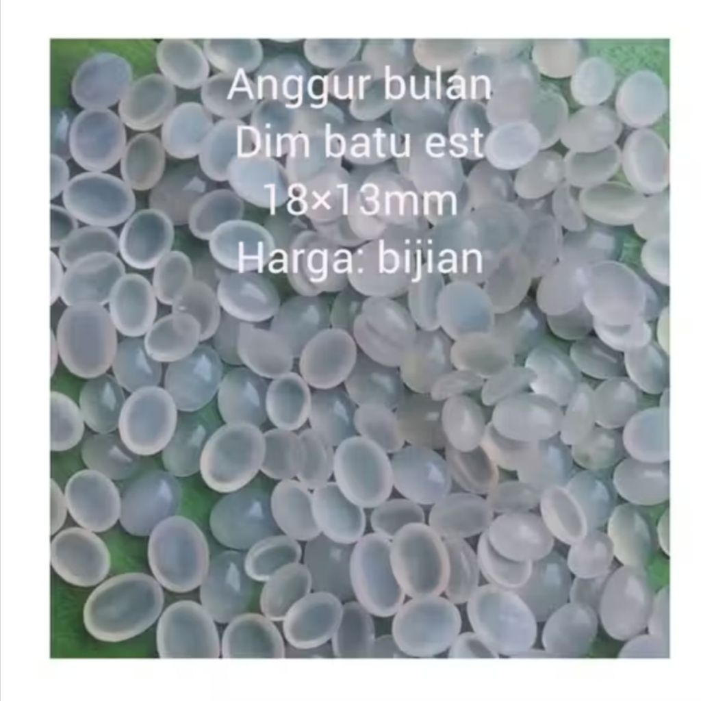 Lostun Batu Anggur Bulan Natural Alam